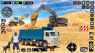 Real City Construction Simulator 3D - City Road Builder Excavator Trucks 2026 - Android Gameplay