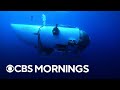 CBS News' David Pogue on his experience diving on now-missing sub image