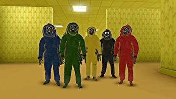 Hide in backrooms nextbots! THE NOOB GAMING TEAM