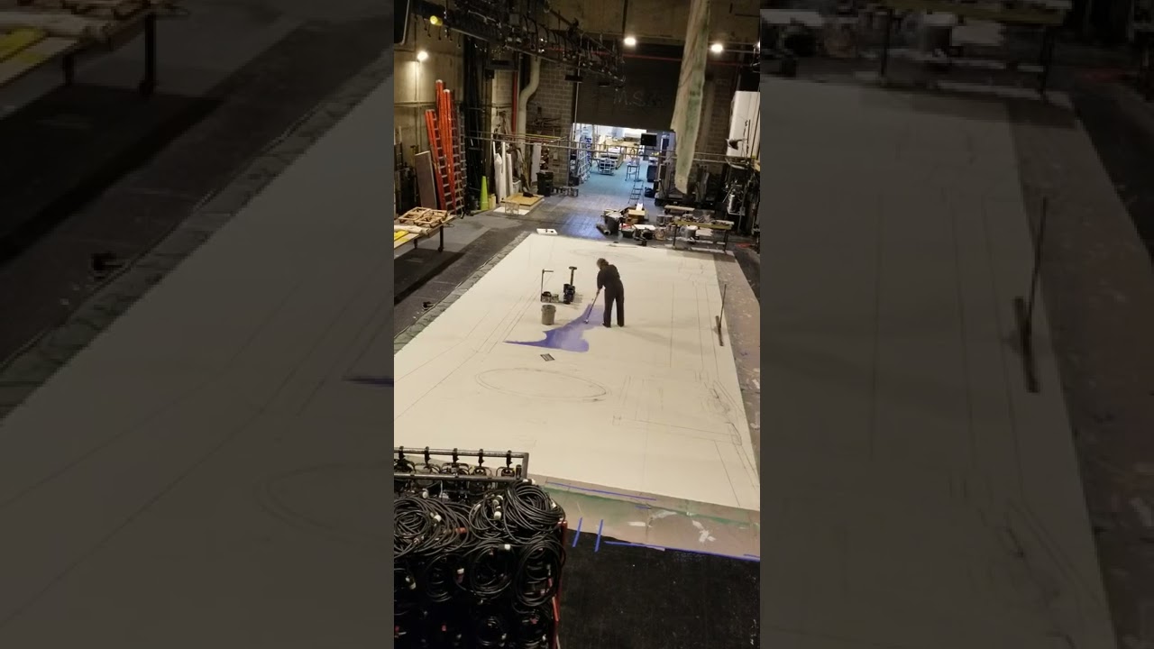 Nutcracker Party backdrop hyperlapse