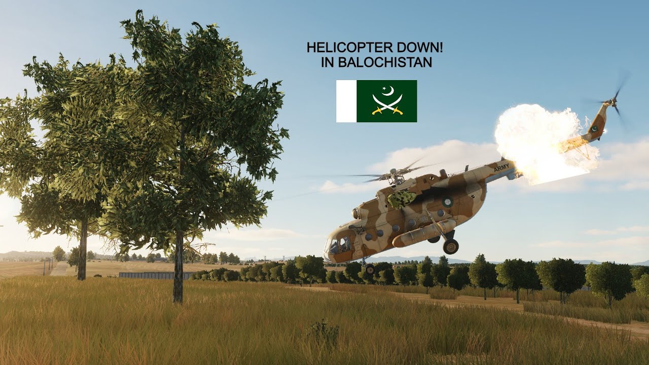 Pakistan Army Helicopter Crash Flood Relief Balochistan YouTube