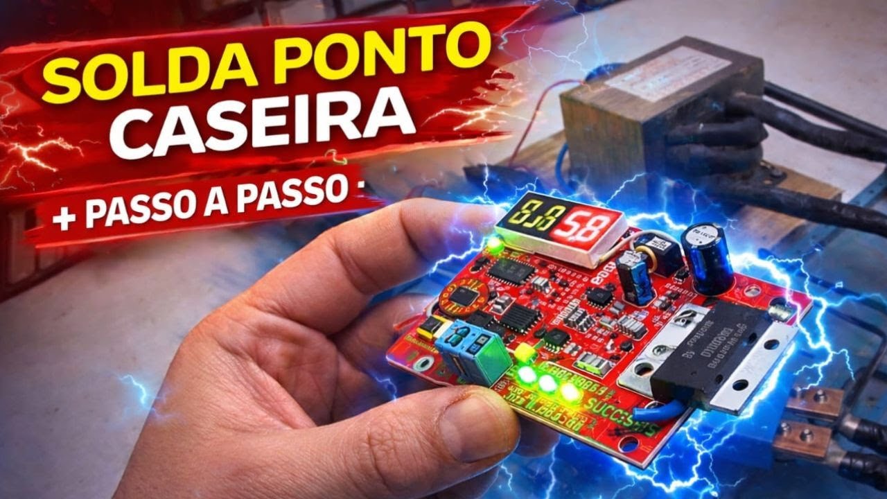 Solda Ponto Caseira: O Segredo da Placa Chinesa (Funciona Mesmo?)