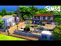 Japanese Cityscape | NO CC | Sims 4 stop motion build【シムズ4建築】日本の街並み