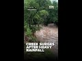 Heavy rain hits Central Texas