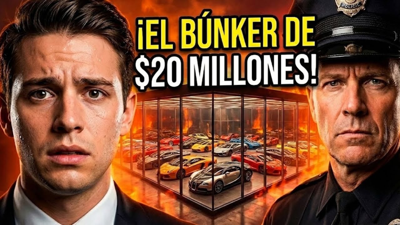 💎 ¡ESCÁNDALO! Encuentran cái "Búnker de Cristal" de Nicolasito: Colección de autos de $20 millones