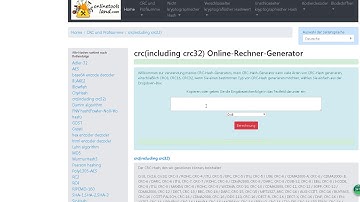crc 32 calculator