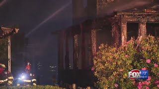 Early morning fire destroys sober home in North Attleboro
