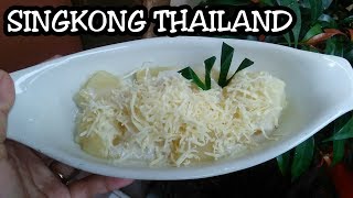 CARA MEMBUAT SINGKONG THAILAND | how to cooking cassava ??