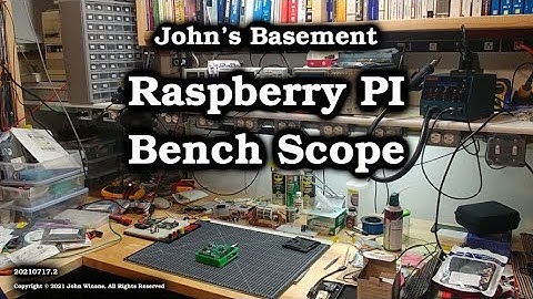 3D Printed Bench Scope & Hinged Monitor Mount