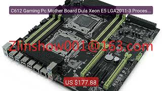 C612 Gaming Pc Mother Board Dula Xeon E5 LGA2011-3 Processors Dual ... — Top Rated 2026 | Buy Now!