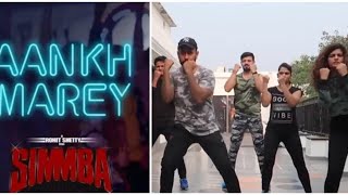 SIMMBA: Aankh Marey | Ranveer Singh, Sara Ali Khan | Tanishk Bagchi, Mika, Neha Kakkar, Kumar Sanu