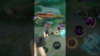 best chou kick you’ll see today 🔥 #mobilelegends #mlbb #shorts