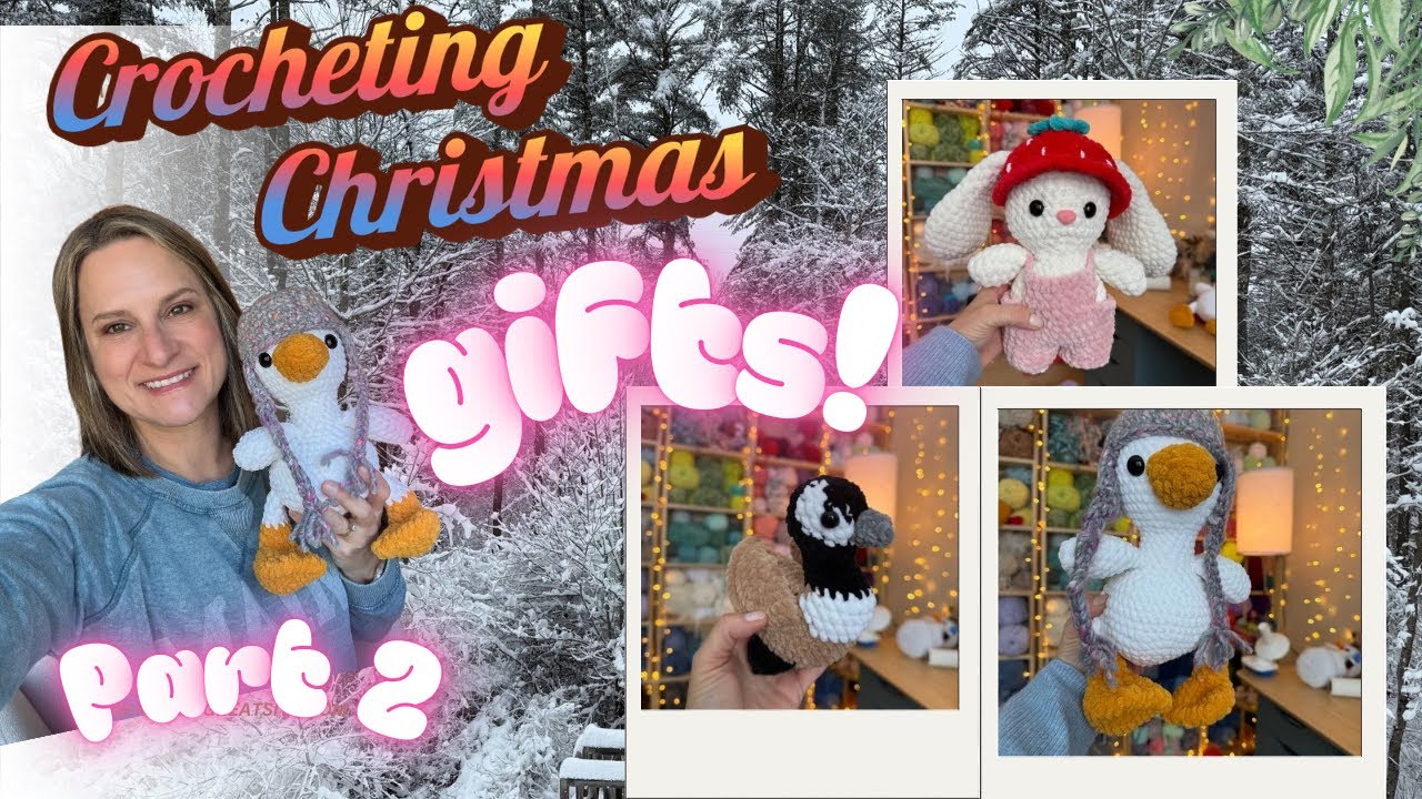 Вязание крючком рождественских подарков. Часть 2!