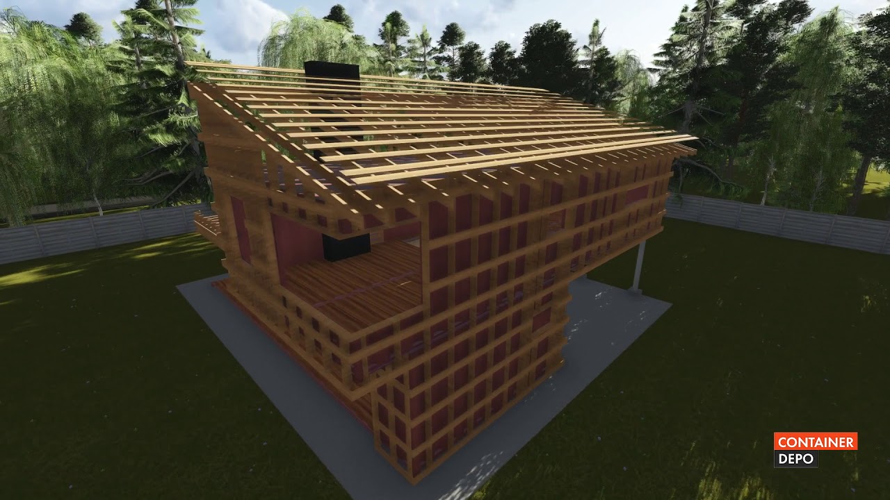 Дом из контейнеров|container-depo.ru