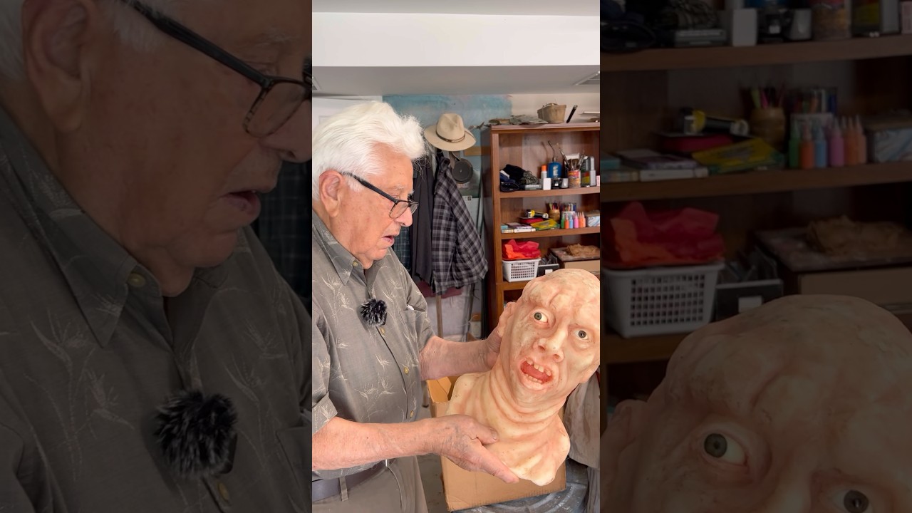 This Wax Jason Bust My Grandpa Made Is Amazing!