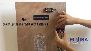 BBC microbit   Automatic cat feeder