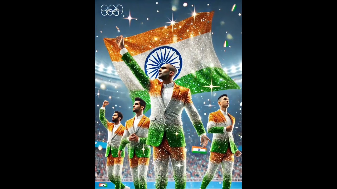 AI generated Indian athlete outfits for the Olympics 2024.Do you think these are better than actual.