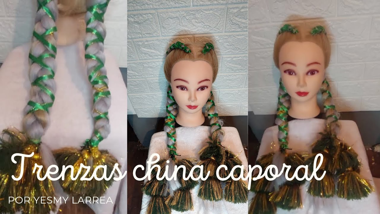 TRENZA CHINA CAPORAL -CHINA MORENADA