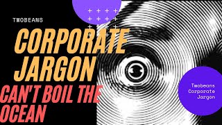Corporate Jargon; Can't boil the ocean
