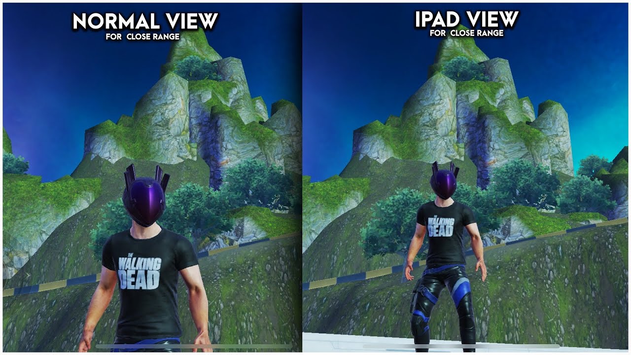 IPAD View Vs NORMAL View For Close Range Fights - TPP 80 vs 90 - BGMI ...