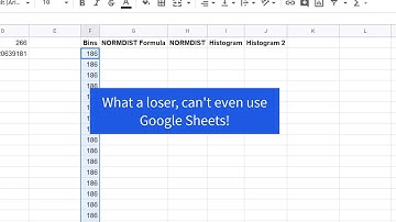 Simulating Normally Distributed Variables with Google Sheets