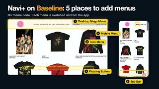 Shopify Baseline Theme Teardown: Mega Menu, Mobile Menu & Tab Bar