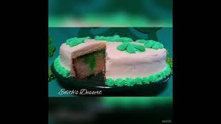 #wearingogreencake Wearing O’ Green Cake Ideas