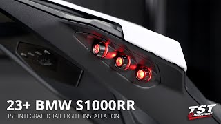 How to install TST InTail LED Integrated Tail Light on a 2023 BMW S1000RR by TST Industries