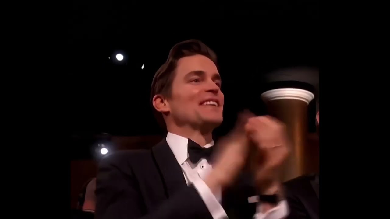 Ryan Gosling going to collect the award trending meme template