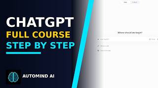ChatGPT TUTORIAL — Projects, Scheduled Tasks, Web Search & Documents, Step by Step