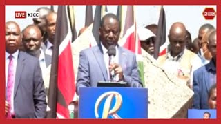 Raila Odinga unveils Martha Karua as his running mate