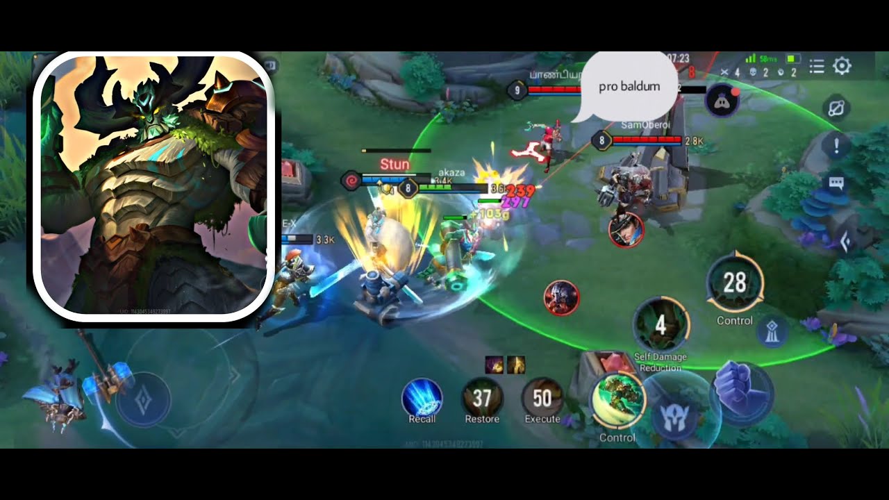 Best BALDUM GAME PLAY (clash of Titans)