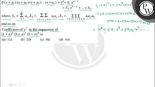 \[ \begin{aligned} \text { If }\left(x+a_{1}\right)\left(x+a_{2}\right)\left(x+a_{3}\right) \ldo...