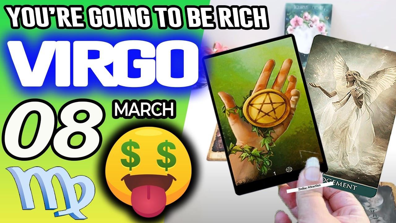 Virgo ♍💲💲YOU’RE GOING TO BE RICH 🤑 horoscope for today MARCH 8 2026 ♍ #virgo tarot MARCH
