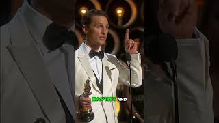 Matthew McConaughey Explains His Unexpected Faith #HollywoodSecrets #Truth #Shorts