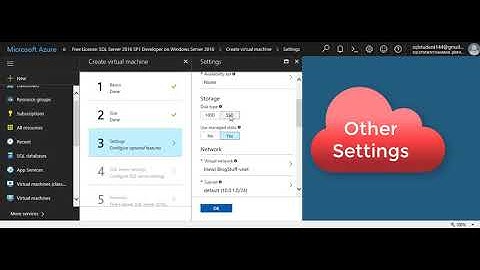 How to: Create an Azure VM with SQL Server using a default template