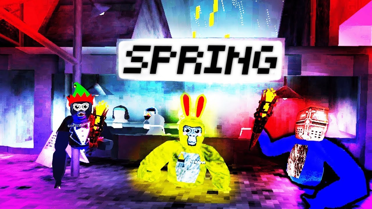 I got the SPRING Update EARLY (Gorilla Tag)