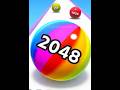 Ball Road 2048 3D Ultimate Merge Rush | Ball Run 2048 #ballgameshub 😱🔥 #shorts