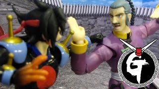 Mobile Fighter G Gundam-Master Asia Vs Domon Stop MotionマスターアジアVsドモンカッシュ 東方不敗 Vs多蒙 杜門