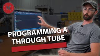 How To Program A Through Tube - Citizen Swiss Lathe