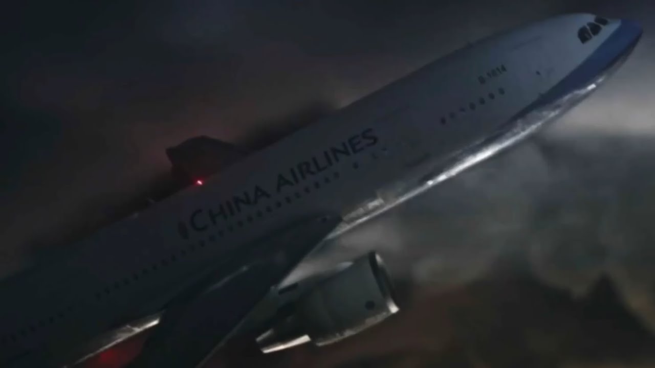 China Airlines Flight 676 - Crash Animation - YouTube