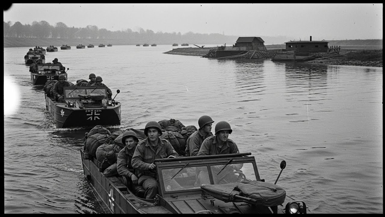 German Commanders Never Imagined Americans Would Cross The Rhine In 2,000 Amphibious ‘DUKW Ducks’