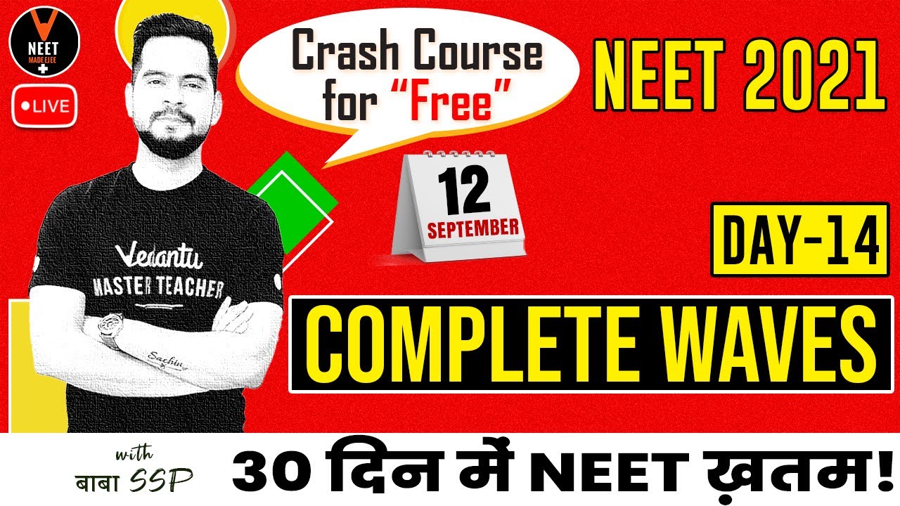 Complete Waves Class 11 (Day 14) | "FREE"  NEET 2023 Crash Course | NEET Physics | Sachin Sir