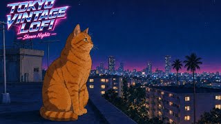 The City Glows, the Rooftop Rests 🌃 90s Tokyo Danchi Rooftop Lofi | 1 Hour screenshot 5