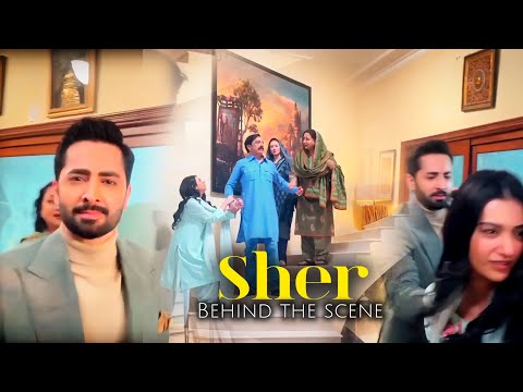 Sher Drama Intense Scene Behind The Scene Funny BTS Danish Taimoor Sarah Khan ARY Digital 