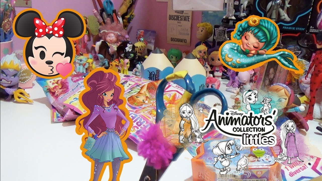 Blind Bag (non) WeekEnd ! - Disney Animators' & Emoji - Winx Super Friends & Magiki !