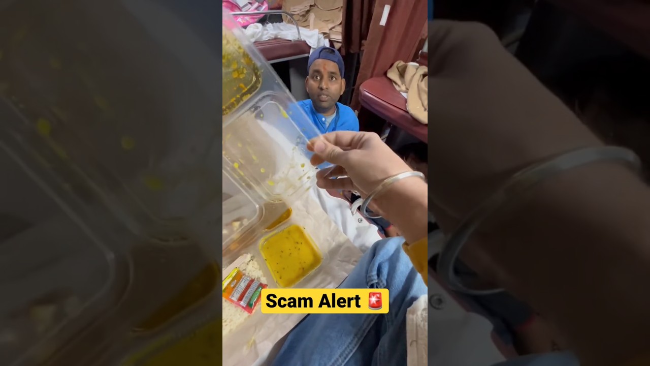 ⚠️Railway Food Scam🚨 How to complaint? 