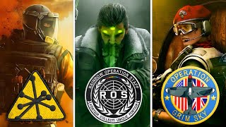 The Rainbow Divisions you NEVER Knew About... R6 Lore