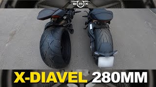 X-DIAVEL 280mm.