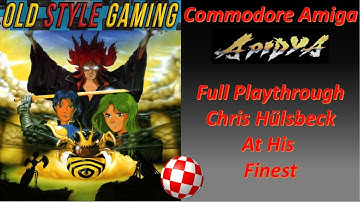 Commodore Amiga Apidya Full Playthrough (Hülsbeck at his finest)